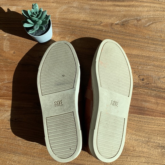 Frye + Ivy + Slip-On + Cognac Brown + Size 7 + Leather Women's Shoe - Picture 4 of 8